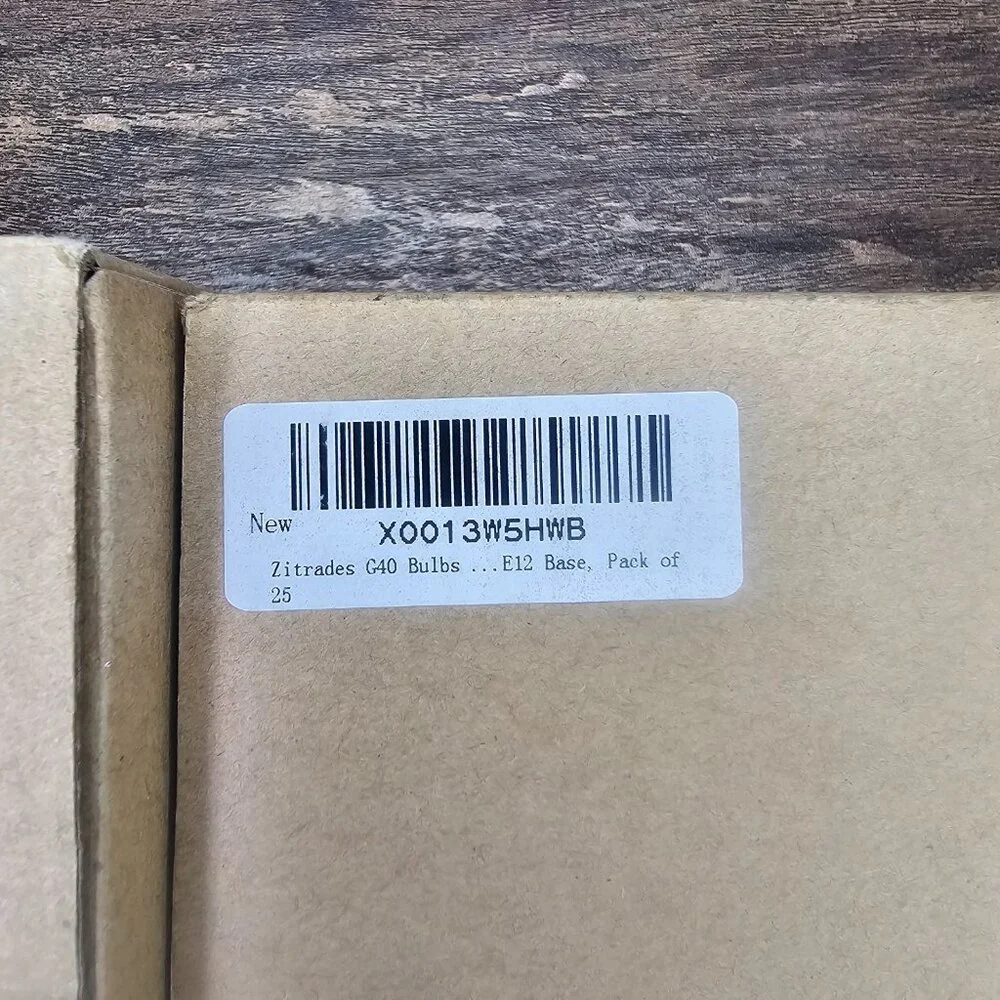 NIB 2 boxes, 50 pieces, G40 Replacement Lightbulbs